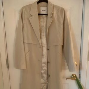 A super-soft trench coat